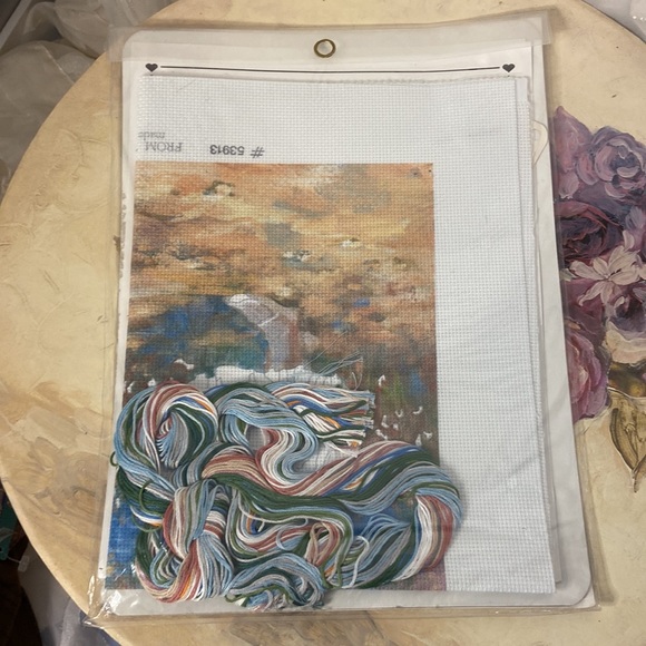 Dimensions no count cross stitch circa 1990 geese - Picture 4 of 4